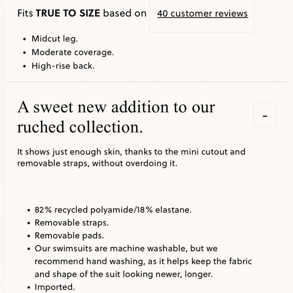 NWT J CREW Gemma ruched bandeau cutout one-piece in black - Picture 8 of 9